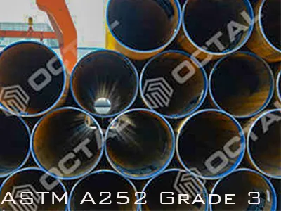 ASTM A252 Grado 3 Tubo PileASTM A252 Grado 3 Tubo Pile .